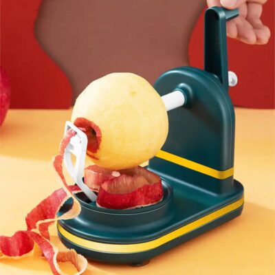 Multifunction Fruit Peeler Machine Slicer Cutter Manual Rotating Peeler for Kitchen